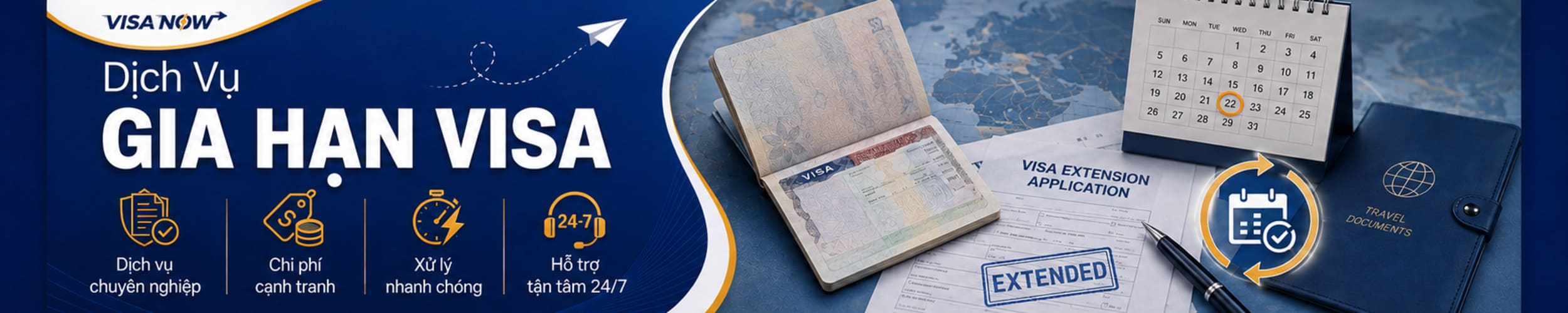 Dịch Vụ Gia Hạn Visa Nhanh Chóng, Uy Tín