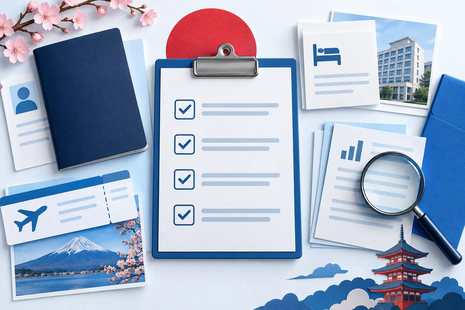 Checklist kiểm tra hồ sơ visa Nhật Bản dành cho freelancer